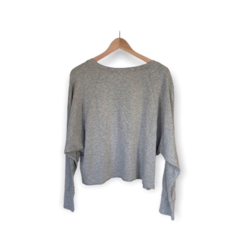 LA RELAXED Semi Cropped Crewneck Sweatshirt - Picture 2 of 4
